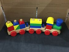 Wooden toy train for sale  San Antonio