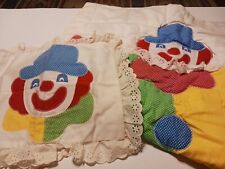 Quilted clown pillow for sale  Roswell