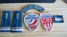 Lot écusson police d'occasion  Le Péage-de-Roussillon