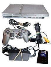 OEM Sony PS2 PlayStation 2 Slim SILVER Console Bundle SCPH-77001 Slimline System for sale  Shipping to South Africa