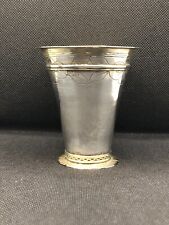 Antico bicchiere argento usato  Pistoia