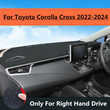 Capa de painel de couro RHD tapete antiderrapante para Toyota Corolla Cross 22-24 comprar usado  Enviando para Brazil