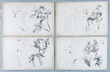 Berlin F Sala Unter Linden grawerowane kwiaty ok. 1855 - Pięć w sumie na sprzedaż  Wysyłka do Poland