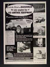 1952 baughman ice for sale  Hartland