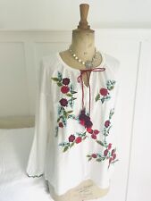 White boho top for sale  WORTHING