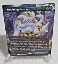 MTG Doubling Season Anime Borderless #81 Wilds of Eldraine Magic Card Mythic NM for sale  Shipping to South Africa