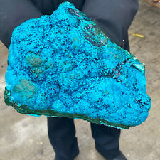 6,48 LB Crisocola/Malaquita Natural Transparente Racimo muestra mineral áspera. segunda mano  Embacar hacia Mexico
