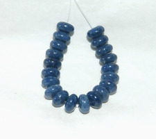 DUMORTIERITE 8MM RONDELLE BEADS - 3.5" STRAND - 8098 for sale  Shipping to South Africa