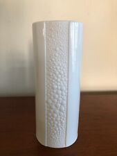 Vaso bolha de porcelana branca NAAMAN ARTLINE década de 1970, feito em Israel meados do século mod, usado comprar usado  Enviando para Brazil