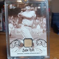 2016 Leaf Baseball Babe Ruth Original Yankee Stadium Seat #YS-71 for sale  Shipping to South Africa