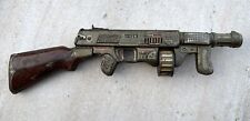 Vintage Old Rare Working Machine Gun Litho Tin Toy T.N Trade Mark Made In Japan for sale  Shipping to South Africa