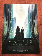 Matrix resurrections kinoplaka gebraucht kaufen  Waldsassen