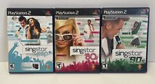SingStar Partia 3 Pop 80' i 90's Sony PlayStation 2 PS2 Kompletny przetestowany CIB na sprzedaż  Wysyłka do Poland