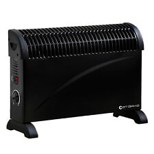 Starke Electric Heater Black 2000W 3 Heat Portable Convector Convection Panel for sale  Shipping to South Africa