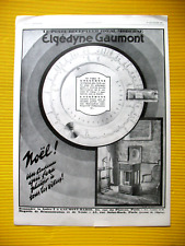 1928 gaumont elgedyne d'occasion  Expédié en Belgium