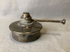 Vintage Silver Plate Chafing Dish Alcohol Burner with Wick 3”H & Base 2.75” Dia. for sale  Shipping to South Africa
