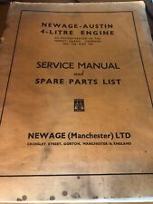 Service manual newage for sale  KETTERING