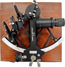 Vintage 9" Tamaya Nautical Marine Working Navigation Sextant Black 1712 Gift for sale  Shipping to South Africa