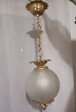 Suspension lustre globe d'occasion  Villette-d'Anthon