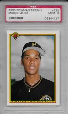 Bowman Tiffany #178 Moisés Alou 1990 clasificación PSA 9 como nuevo Piratas de Pittsburgh segunda mano  Embacar hacia Argentina