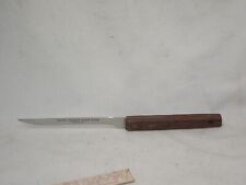 vintage Vernco 4V-768 Boning Knife GRANT COUNTY STATE BANK SWAYZEE IND promo for sale  Shipping to South Africa