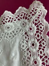 antique lace pillowcases for sale  BRECHIN