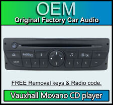 Vauxhall movano player for sale  LEEDS