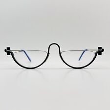 Óculos Gail Spence masculino feminino cinza oval azul design profissional Dinamarca nº ONE 0200 comprar usado  Enviando para Brazil