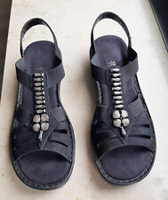Damen sandale schwarz gebraucht kaufen  Bergheim-Nieder-/Oberaußern
