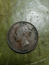 1859 victoria penny for sale  EASTBOURNE