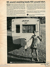 1970 Print Ad of Sprite Caravan Camper 98 pound weakling, used for sale  Shipping to South Africa
