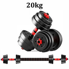 20kg dumbbells barbell for sale  BRADFORD