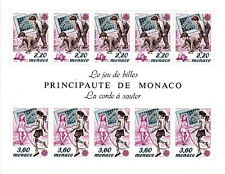 Monaco feuillet timbres d'occasion  Menton