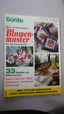 Burda special blumenmuster gebraucht kaufen  Lampertheim