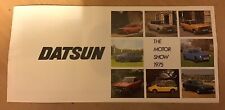 Datsun brochure bluebird for sale  NOTTINGHAM