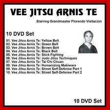 VEE JITSU ARNIS TE 10 DVD Set de cinturones de lucha técnicas escritura kali taiji segunda mano  Embacar hacia Argentina