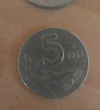 5 lire 1955 usato  Pomezia