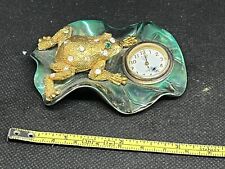 Frog clock unusual for sale  LEEDS