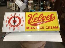 clock cream vintage ice works for sale  Lenoxville