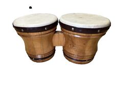 Tambores bongo de madera de 7"" y 6"" usados segunda mano  Embacar hacia Argentina