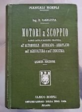 Manuali hoepli motori usato  Italia