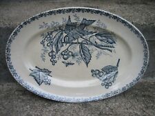 Ancien plat faience d'occasion  Neuville-aux-Bois