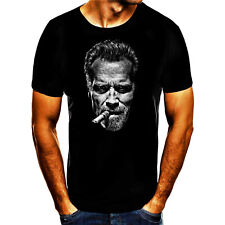 Arnold Schwarzenegger Terminator Print Tshirt T- Shirt Herren myynnissä  Leverans till Finland
