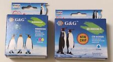 Nuevos cartuchos de tinta remanufacturados G&G para HP Deskjet Officejet Color segunda mano  Embacar hacia Argentina