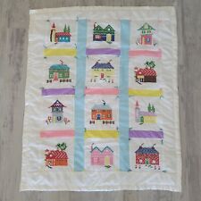 Embroidered quilt blanket for sale  Wildwood