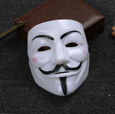 Maschera V per Vendetta Anonymous Halloween Cosplay Costume Party Hacker Faccia Caldo usato  Spedire a Italy