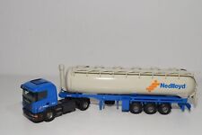 A88 1:50 TEKNO SCANIA 124L LKW MIT ANHÄNGER NEDLLOYD BULK TANKER AUSGEZEICHNET comprar usado  Enviando para Brazil