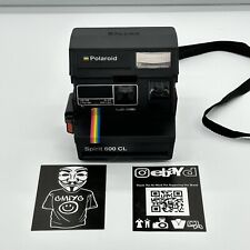 Cámara instantánea vintage Polaroid Spirit 600 CL negra excelente estado cosmético segunda mano  Embacar hacia Argentina