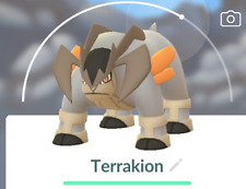 Terrakion Nível 40 2º movimento pokemon trade go pgkg comprar usado  Enviando para Brazil