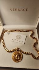 Versace necklace medusa for sale  BRIDGEND